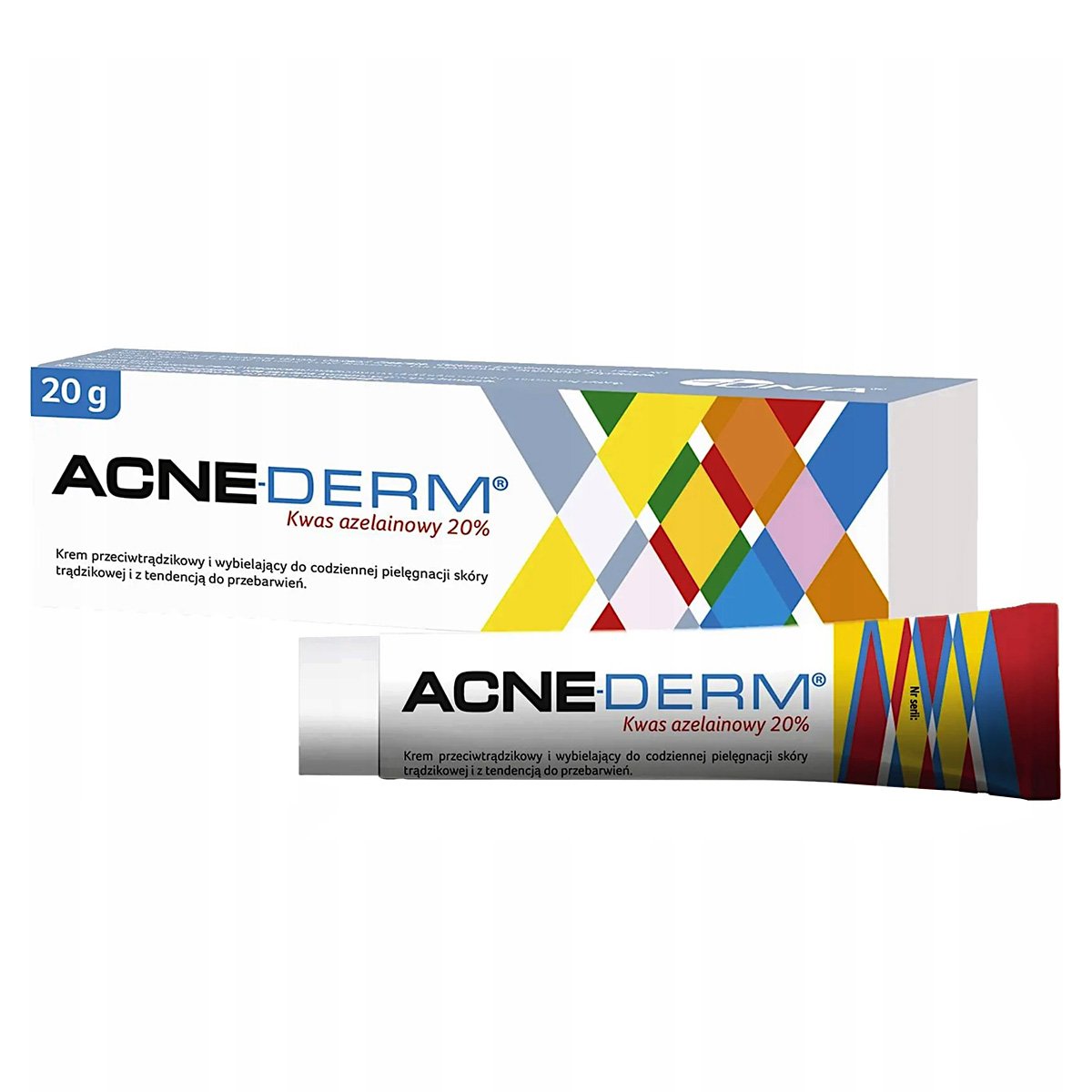 Acne-Derm Cream with 20% Azelaic Acid 20g - Naturima