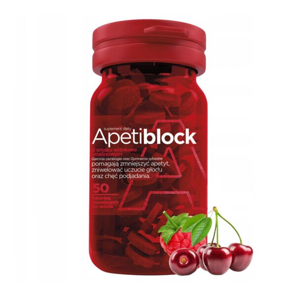 Apetiblock Appetite Suppressant Fat Burner 50 Tabs