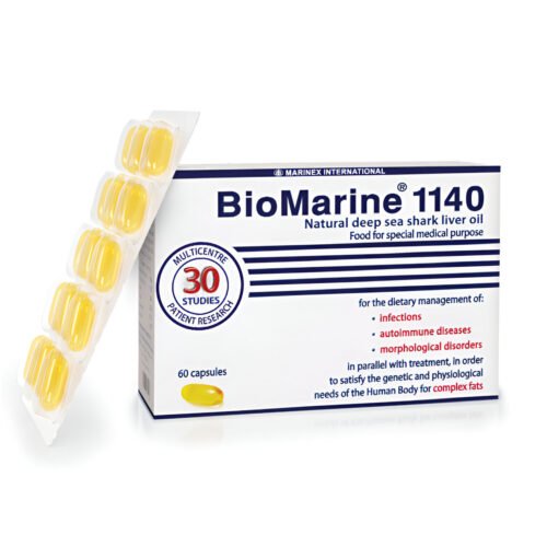 BioMarine 1140 Shark Liver Oil 60 Capsules