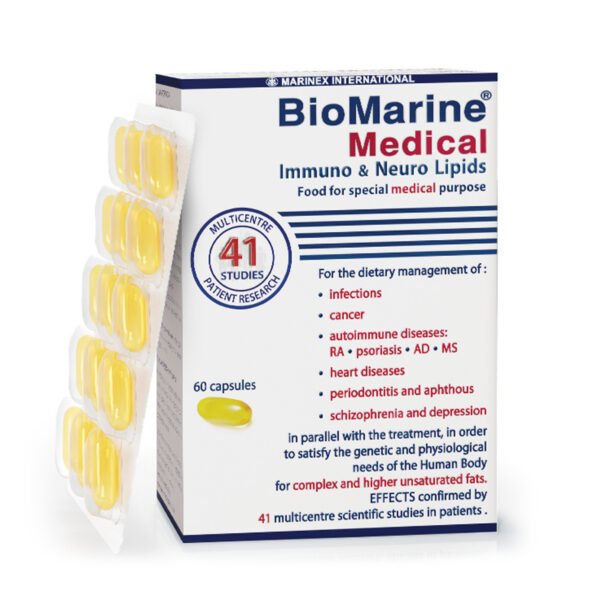 BioMarine Medical Immuno Neuro Lipids 60 Capsules
