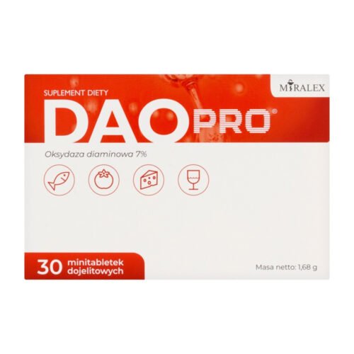 DAOPRO for Histamine Intolerance 30 Tablets