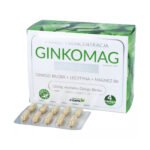 Ginkomag Plus Ginkgo Biloba Supplement 120 Capsules