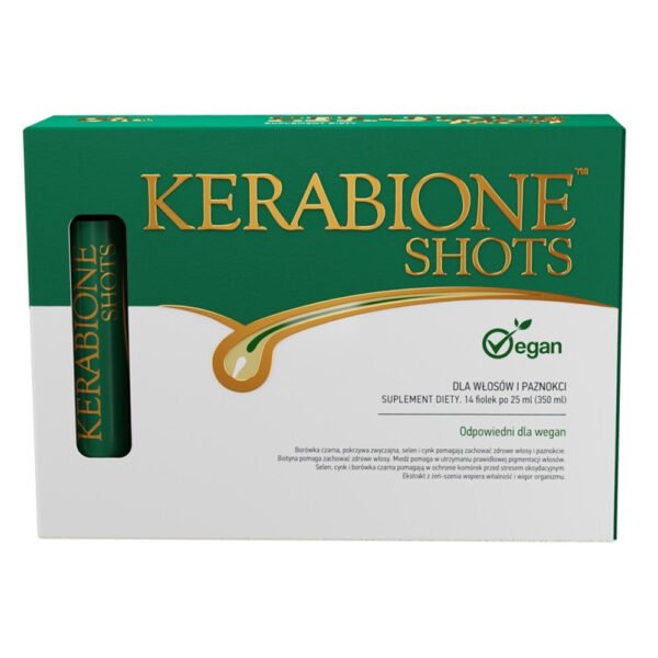 Kerabione Shots Vitamins for Hair and Nails 14 x 25ml