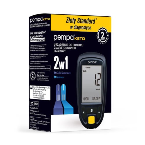 Pempa Keto 2-in-1 Glucose Meter & Ketone Analyser