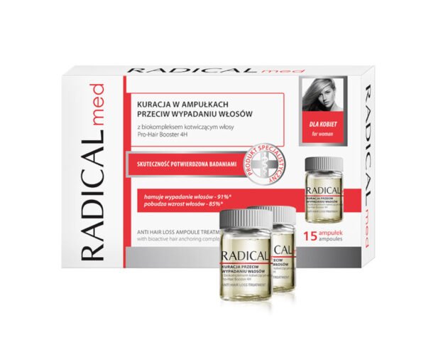 Radical Med Anti Hair Loss Serum for Women 15 x 5ml