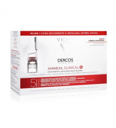 Vichy Dercos Aminexil Clinical 5 Serum for Women 21 x 6ml