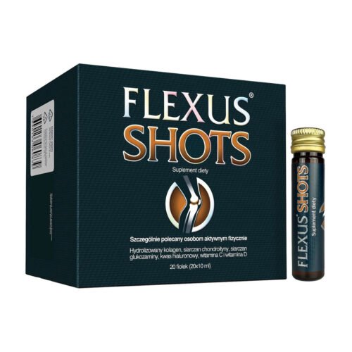 Flexus Shots Food Supplement for Healthy Bones & Joints