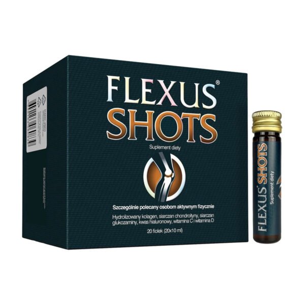 Flexus Shots Food Supplement for Healthy Bones & Joints