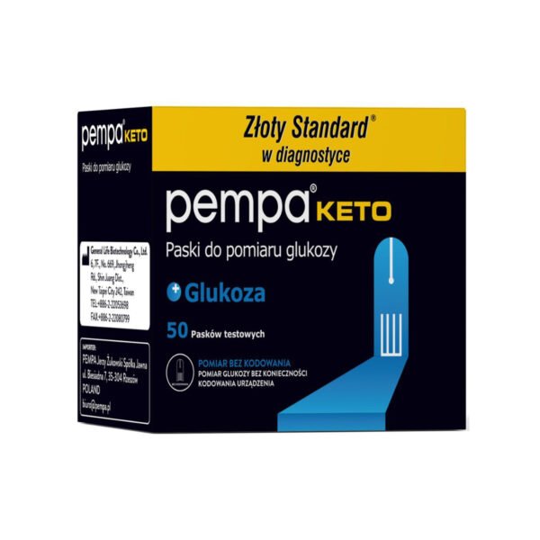 Pempa Keto Glucose Test Strips (Pack of 50)